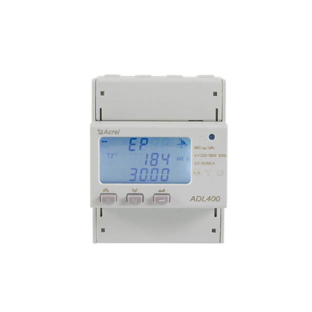 Acrel ADL400 din rail electric meter kilowatt hour meter din multi tariff kwh meter